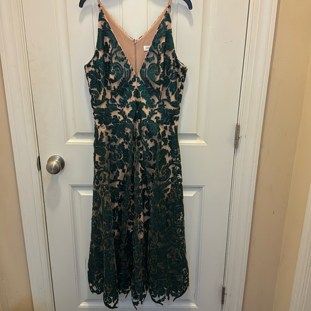 Dress the Population Blair fit and flare dress